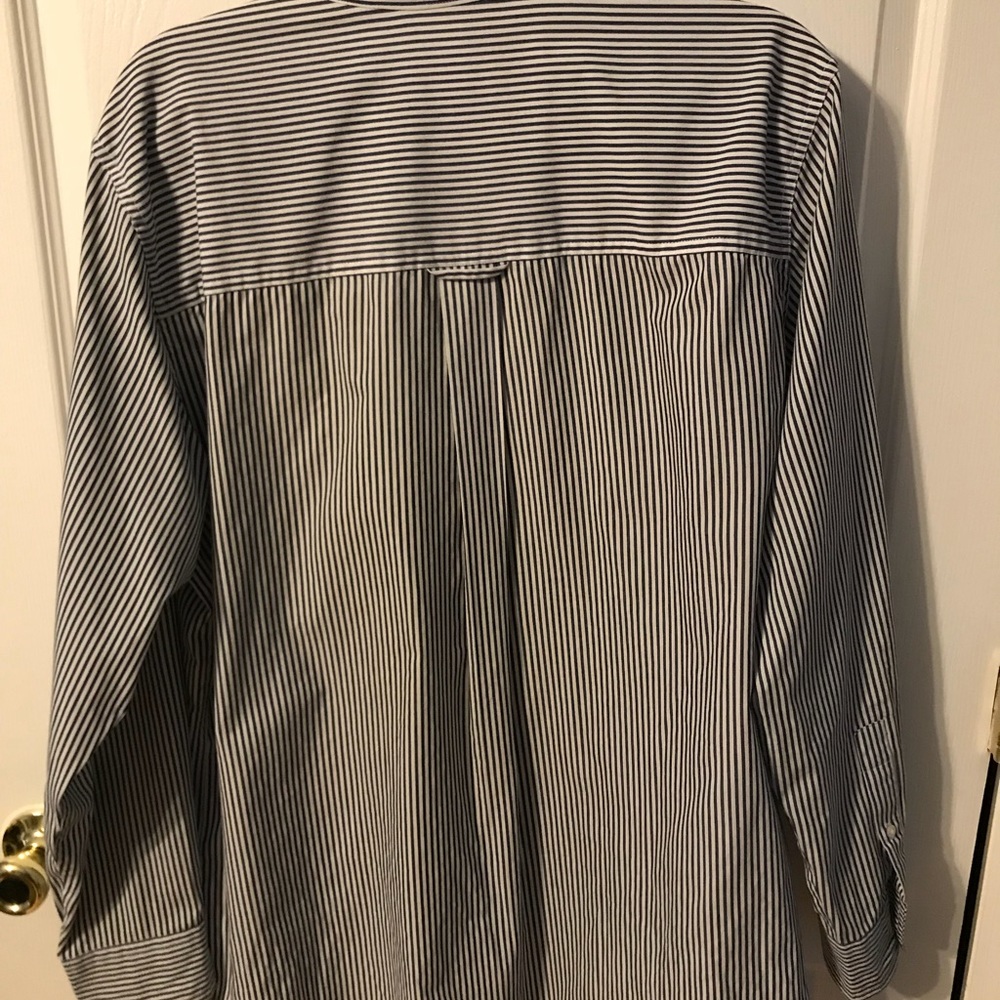 Chaps striped button down